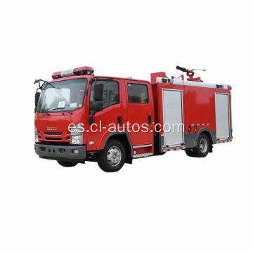 Isuzu 600p 6 Tonsliquid Water Foam Tank Camión de bomberos